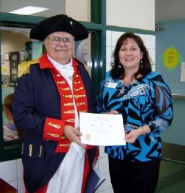 Flag Certificate to J.B. Little Elem