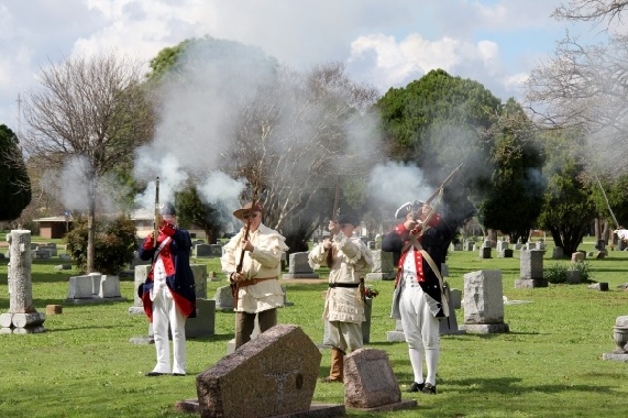 N. Texas SAR Color Guard Smoke