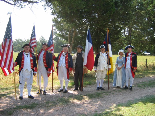 The TXSSAR Color Guard